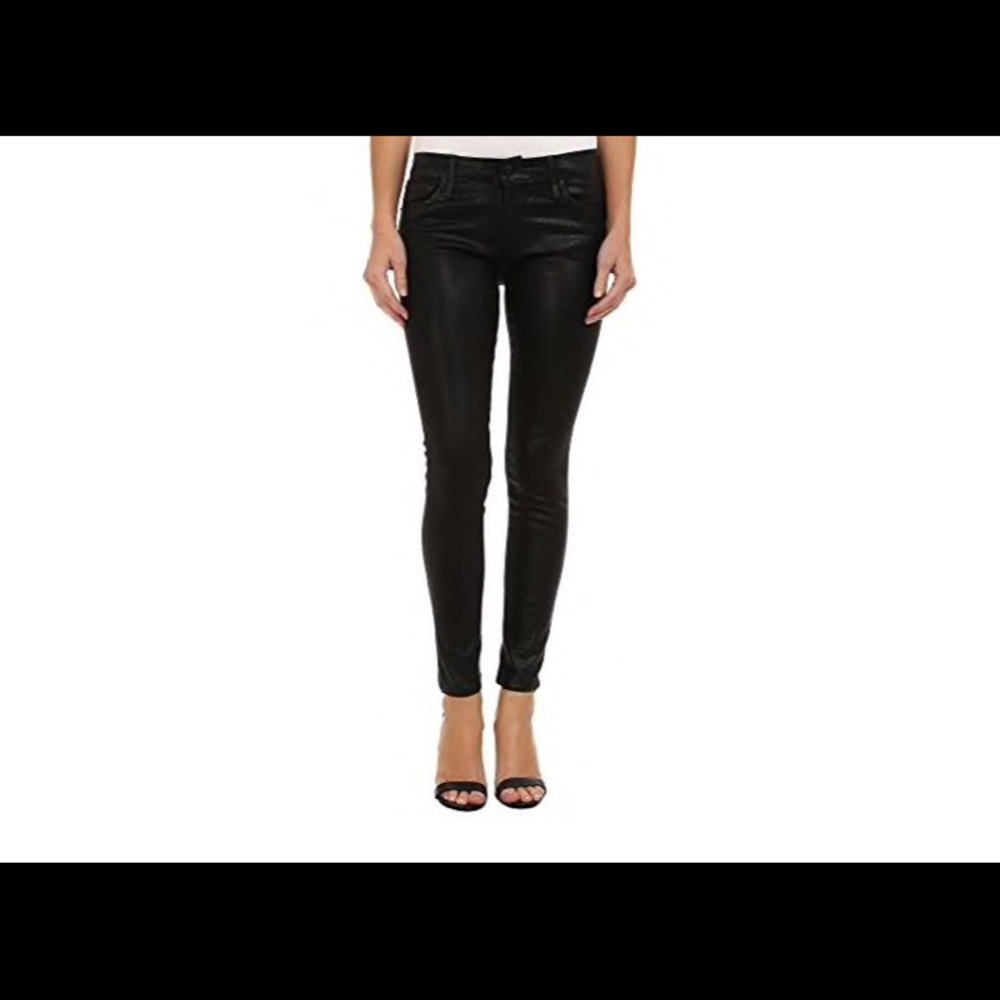 NWT Joe’s “The Skinny” waxed moto Jeans sz30